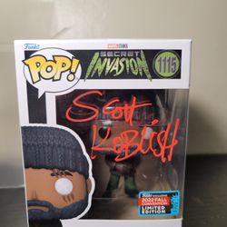 Nick Fury (Signed) 1115 FunkoPop 