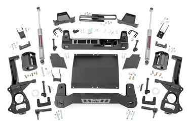 Rough Country 6 Inch Lift Kit Chevy Silverado 1500 4WD (2019-2024)