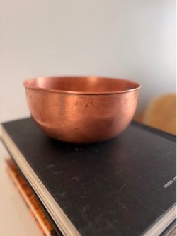Vintage Copper Mixing Bowl