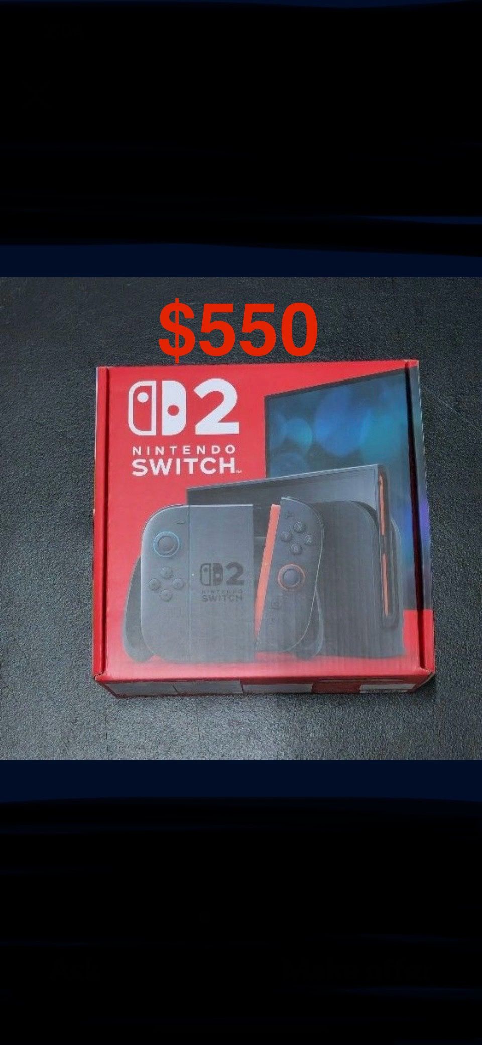 Nintendo Switch 2 Console - New & Sealed. PRICE IS FIRM. CASH ONLY. NO TRADES. For pickup in Carrollwood