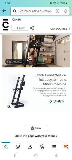 CLMBR Full Body Fitness Machine