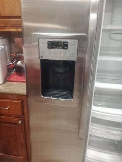 GE Stainless Steel Side-by-Side Refrigerator