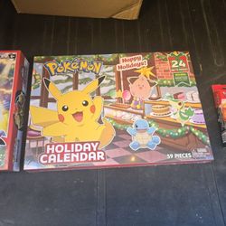 Pokemon Holiday Calendar $50