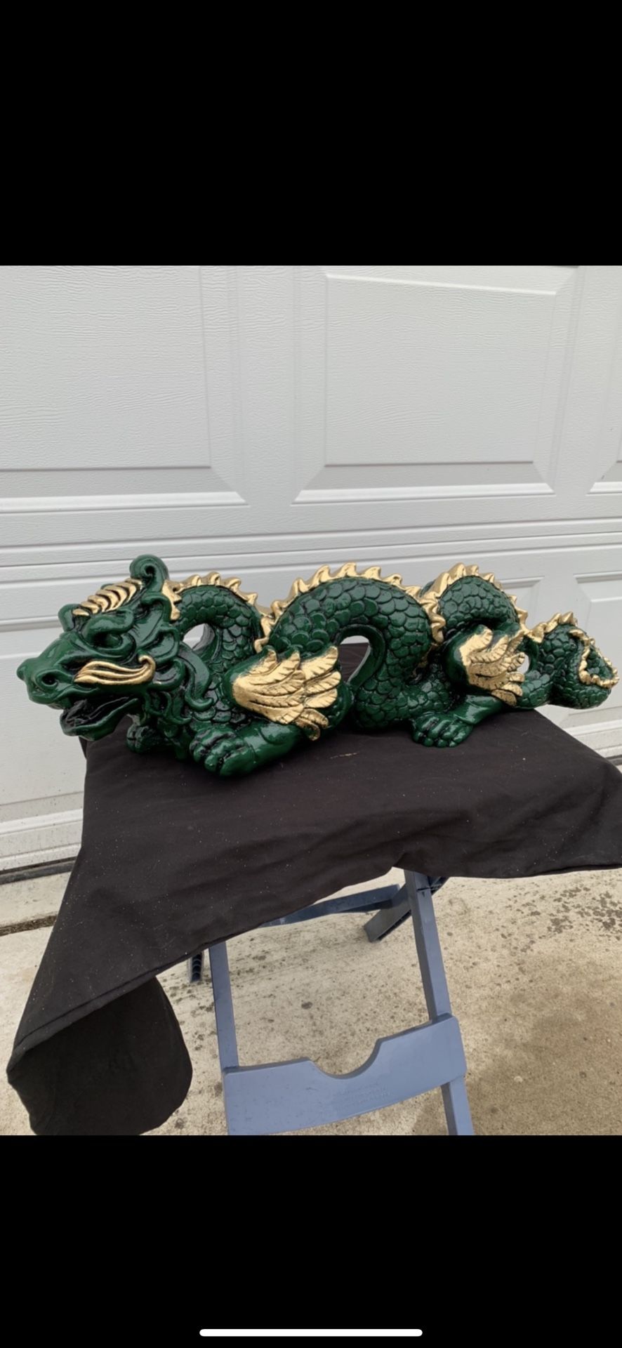 The Green Dragon Statue