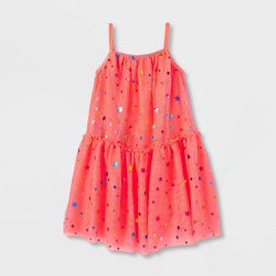Toddler Girls' Foil Star Tank Top Tutu Dress - Cat & Jack™ Medium