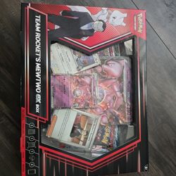 Team Rockets Mewtwo EX Box 