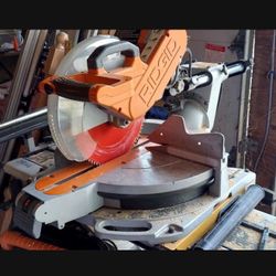 delta or ridged  12 inch slid compound miter saw