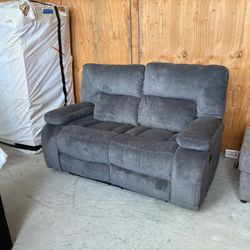 Parker House Brand New Loveseat With 2 Recliners
