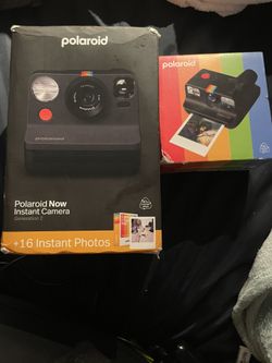 2nd Generation Polaroid Camera With Extra Film