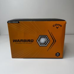 Callaway Golf 2023 Warbird Golf Ball-White 24pk
