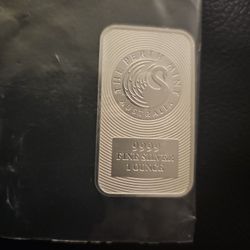 Perth Mint Silver Bar 