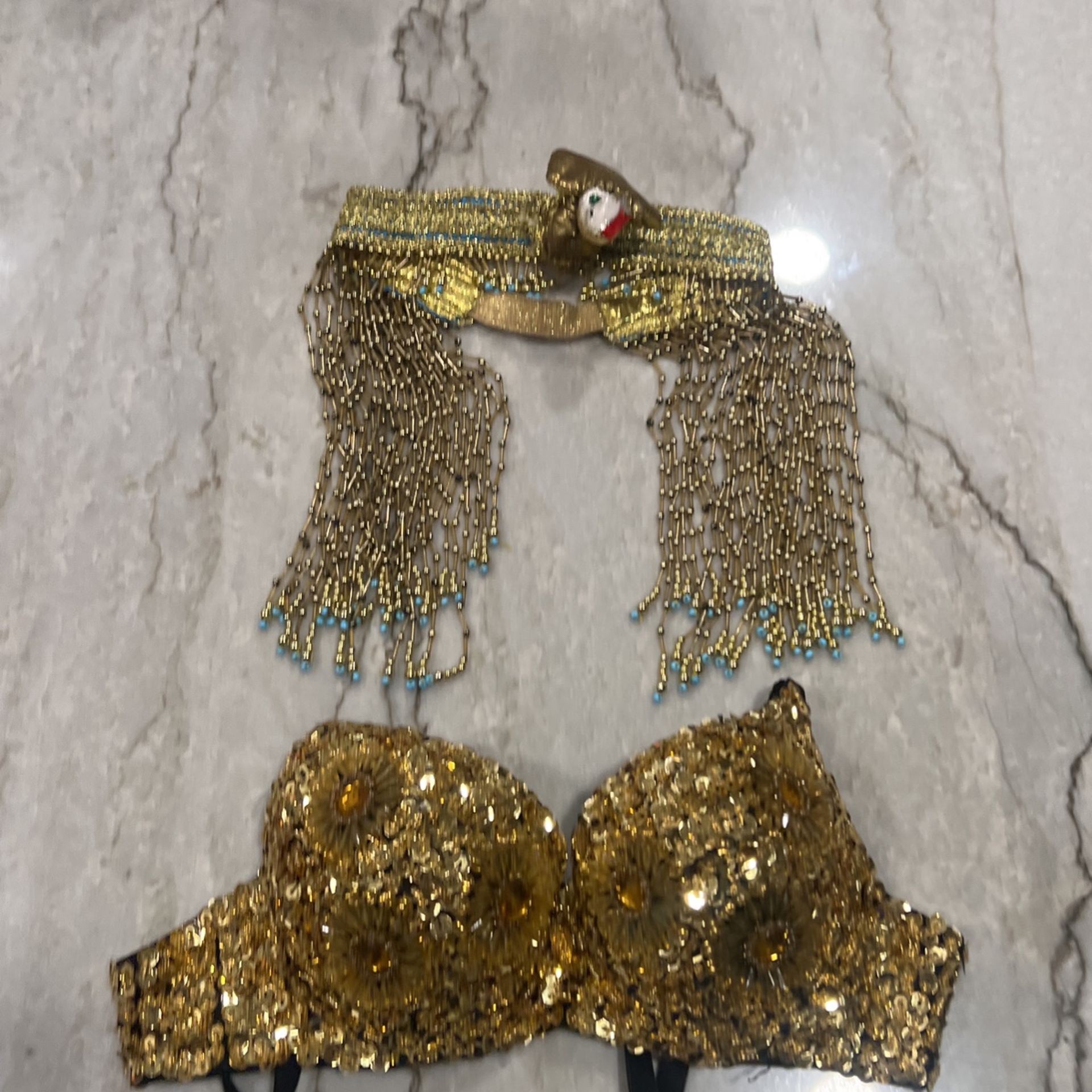 Cleopatra Headband And Top Small Halloween Costumes