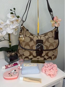 Ouch Soho Signature Buckle Flap Bag