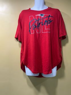 Women's Nike NFL New England Patriots Graphic T-Shirt Tee / Red / Size L