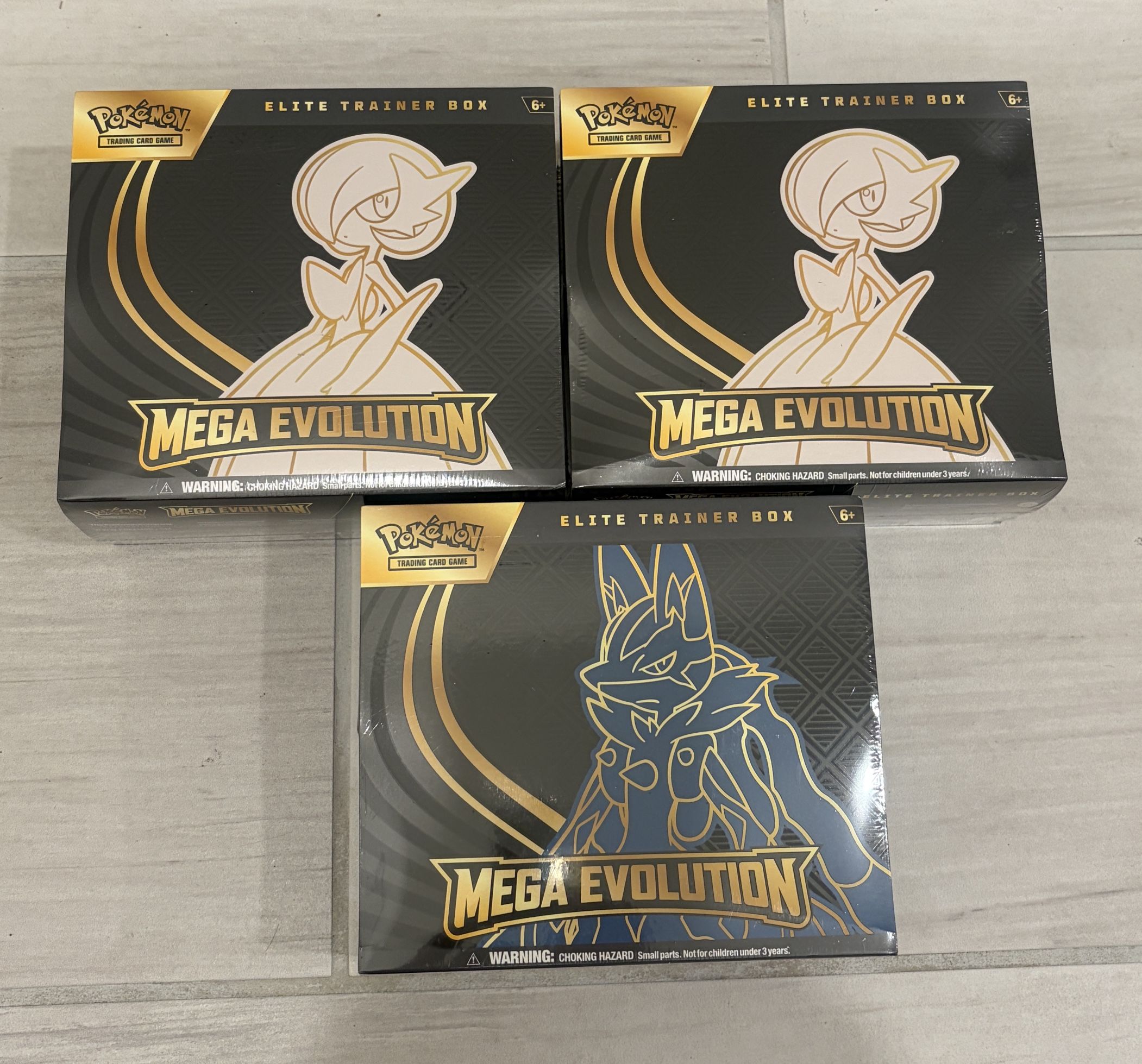 Pokémon Mega Evolutions ETBs Gardevoir and Lucario
