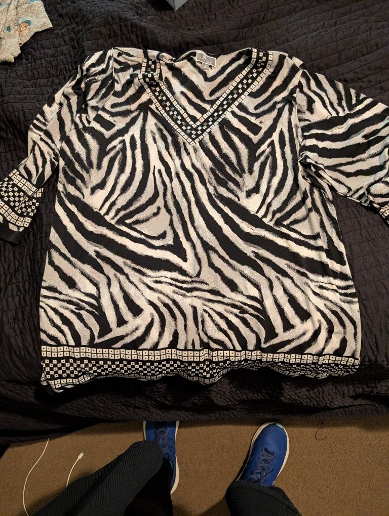 Zebre Stripe Blouse