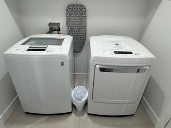 LG Washer And Electric Dryer 