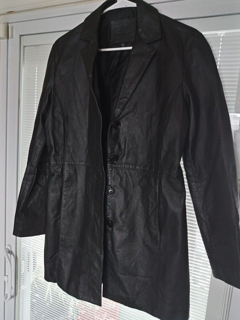 Santa Fe Weather Ladie's Leather Jacket Size S