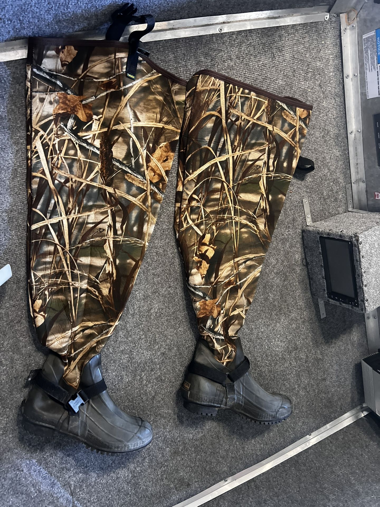 Cabla Size 12 Thigh High Waders. Will trade For Clean Fishing Gear.