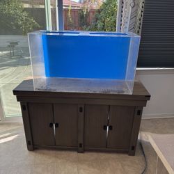 Acrylic Tank 48G With A Stand And Filter