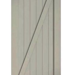 🚪 96” x 36” Z-Shape Solid Wood Core Barn Door | New in Box