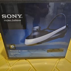 Sony HMZ-T1 Personal 3D Viewer Head Mounted Display Processor Unit Power Code