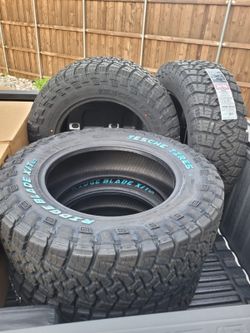 Vendo estas Llantas Nuevas a Todo Terreno