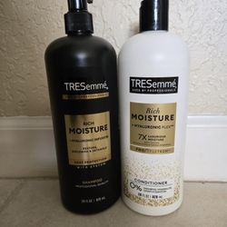 New Unopened Tresemme Shampoo And Conditioner 28 Fl Oz