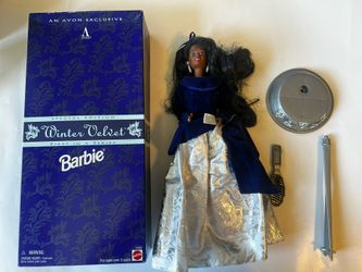 Barbie Special Edition Winter Velvet Doll African American 