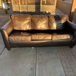 One Couch With A Pull Out And A Normal Couch