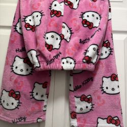 Hello kitty pink pajamas 