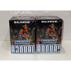 (2) 2026 Upper Deck DC Annual Blaster Boxes - 2 Box Lot - Brand New Factory Sealed DC Comics Trading Cards Value Boxes NEW