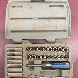 @ KOBALT SMALL SOCKET SET 1/4” DRIVE METRIC (MM) + STANDARD (SAE) DEEP / SHALLOW