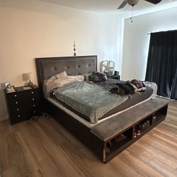 King bed Frame - Mattress Not Included