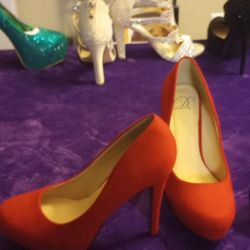 Red Anointed Heels 