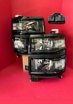 Chevy Silverado 2014-2015 headlights