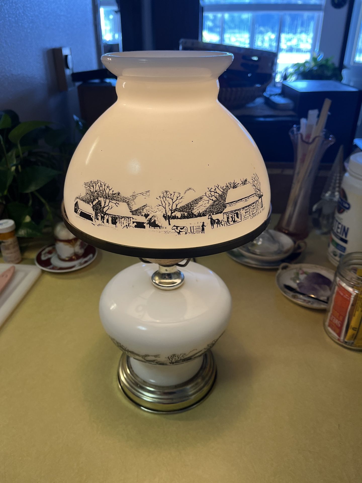 Antique Lamp (Currier & Ives)