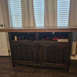 Rustic Entertainment Center for 60 Inch Tv