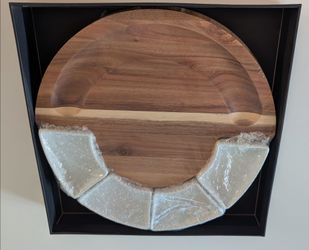 Store
4.8
4.8 out of 5 stars
(8,262)
ChefSofi Charcuterie Board Set and Cheese Serving Platter - Made from Acacia Wood - US Patented 13 inch Cheese Bo