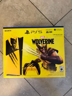 Marvel Wolverine Limited Edition Sony PlayStation 5 (PS5) 825GB 4K - ON HAND✅