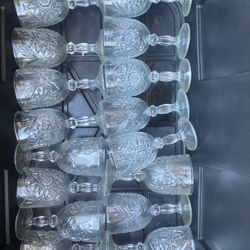 Vintage Glass Cups