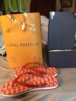 Original Louis Vuitton Thongs 
