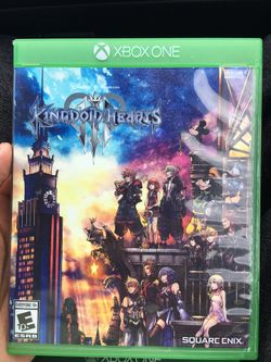 Xbox 1 kingdom hearts 3