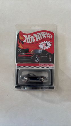 Hot Wheels RLC Exclusive Custom Corvette Black