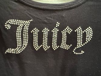 Juicy Couture ladies Large black Tshirt