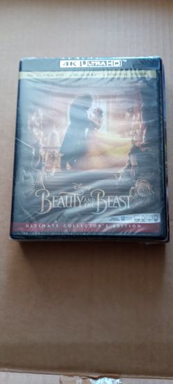 4k blu ray disney beauty & beast bluray brand new