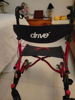 DRIVE walker and seat for up to 300 lbs