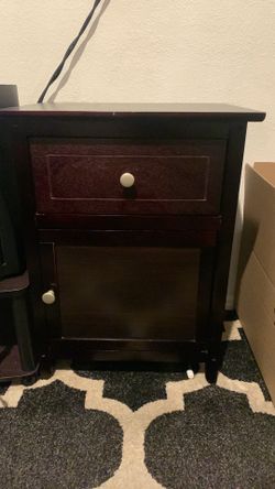 Small night stand.