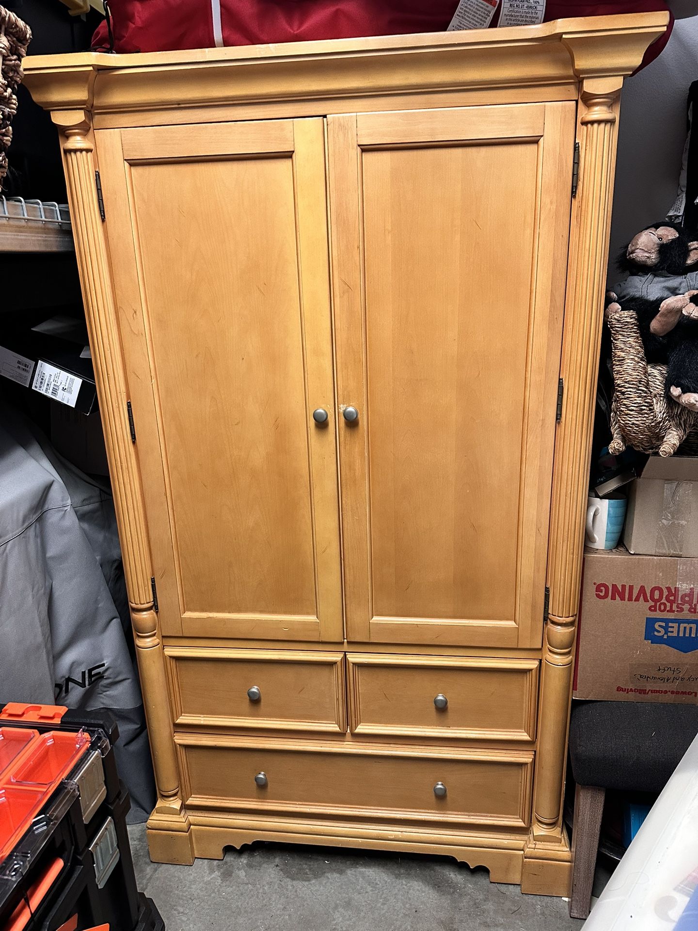 Wooden Armoire $120.00 