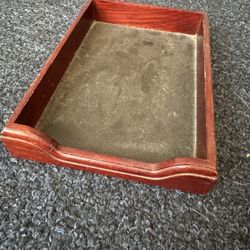 Small Wood Organizer made in Thailand 